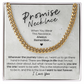 Cuban Link Chain Promise Necklace This Relationship