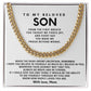 To my beloved son,From the first breath you taught me fierce joy