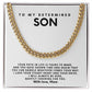 To my dear son, you have everything you need to shine