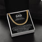 To My Dad, Thank you for being my teacher, my fan, and my shelter