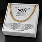 To my son, Carry kindness and courage forward and know you are deeply loved