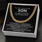 To my Son,I promise to listen without judgment