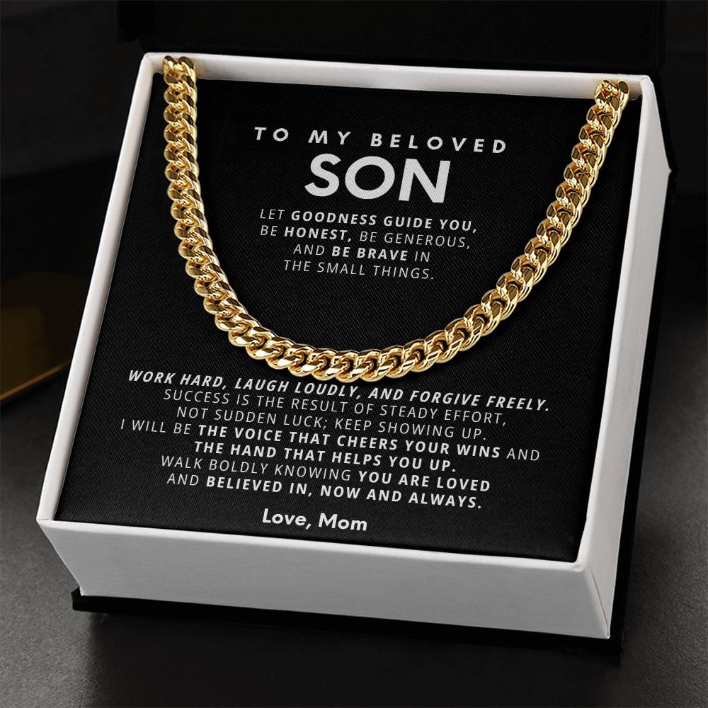 To my son, Walk boldly knowing you are loved and believed in, now and always.