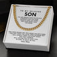 To my beloved son, Be kind, be bold, be you