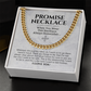 Love You Forever Promise Necklace Hand In Hand