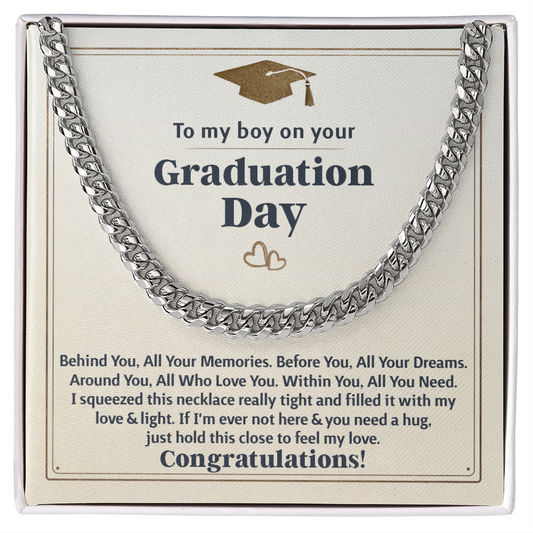 TO MY BOY GRADUATION ALL YOUR DREAMS CUBAN - 1
