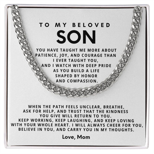 To my beloved Son, I will always cheer for you, believe in you