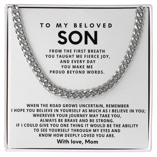 To my beloved son,From the first breath you taught me fierce joy