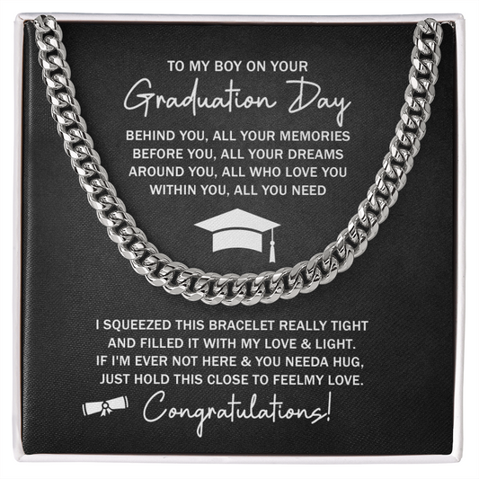 TO MY BOY GRADUATION ALL YOUR MEMORIES CUBAN