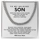 To my beloved son, I will cheer for you always and carry your stories with pride [ Few left only ]