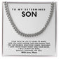 To my dear son, you have everything you need to shine