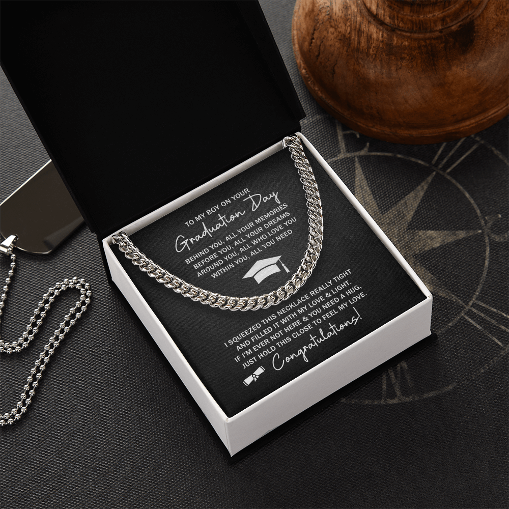 TO MY BOY GRADUATION ALL YOUR MEMORIES CUBAN - 1