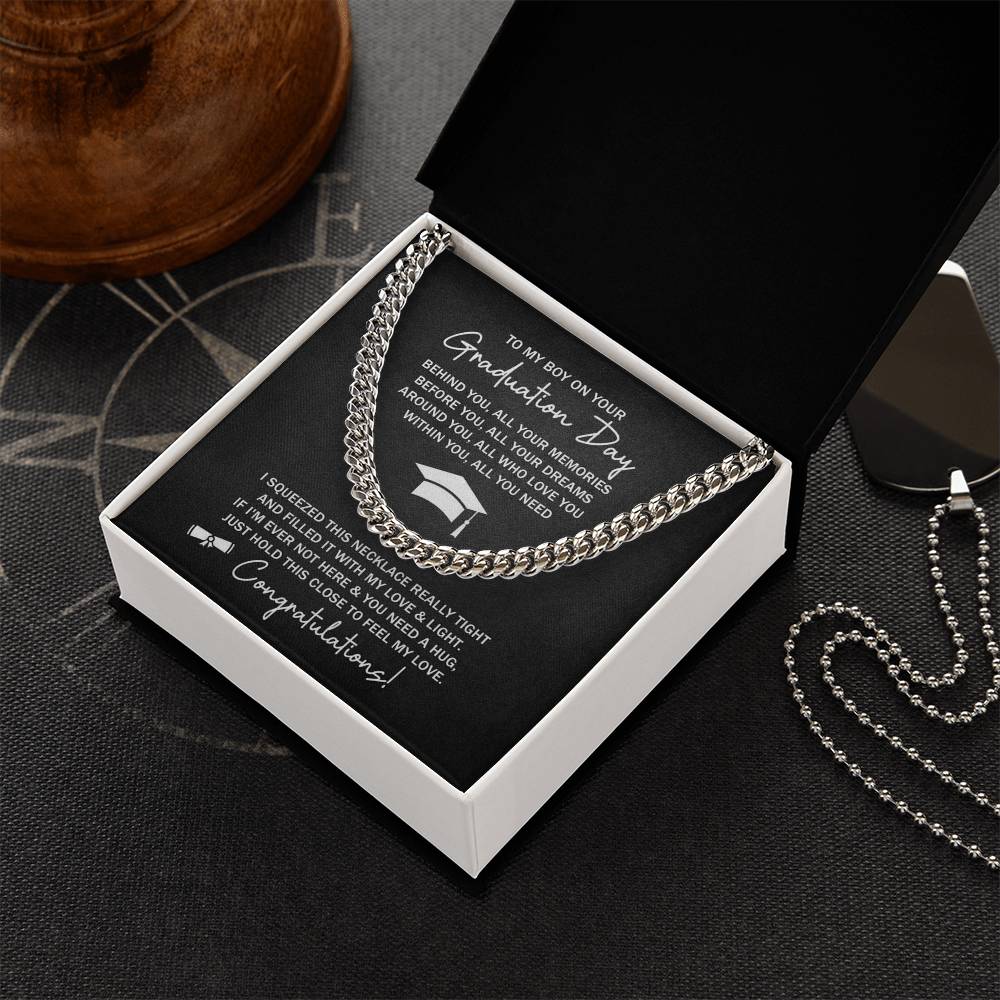 TO MY BOY GRADUATION ALL YOUR MEMORIES CUBAN - 1