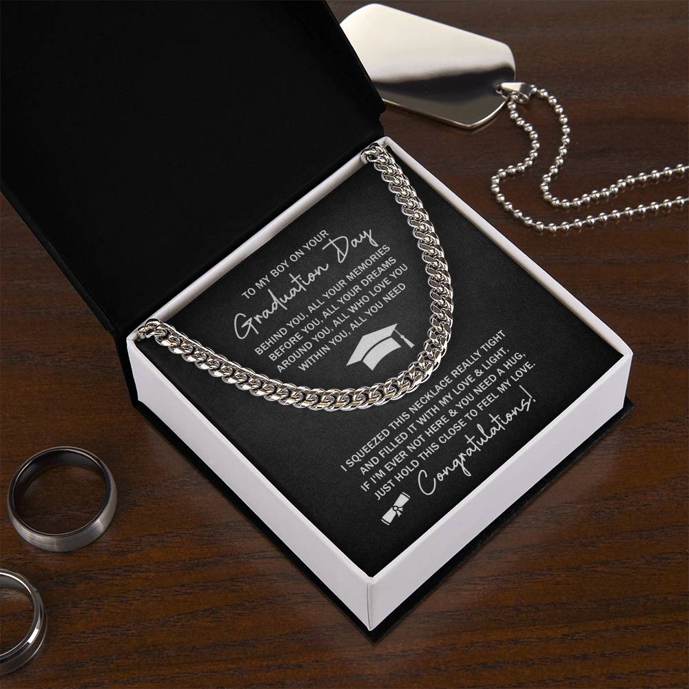 TO MY BOY GRADUATION ALL YOUR MEMORIES CUBAN - 1