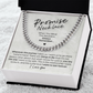 Cuban Link Chain Promise Necklace This Relationship
