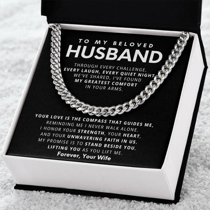To My Beloved Husband, I’ve found my greatest comfort in your arms