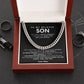 To my son, You carry a gentle strength that matters more than any loud display.
