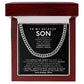 To my beloved son, Your loyalty and humor have been gifts to everyone who knows you