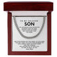 To my beloved son, Be kind, be bold, be you