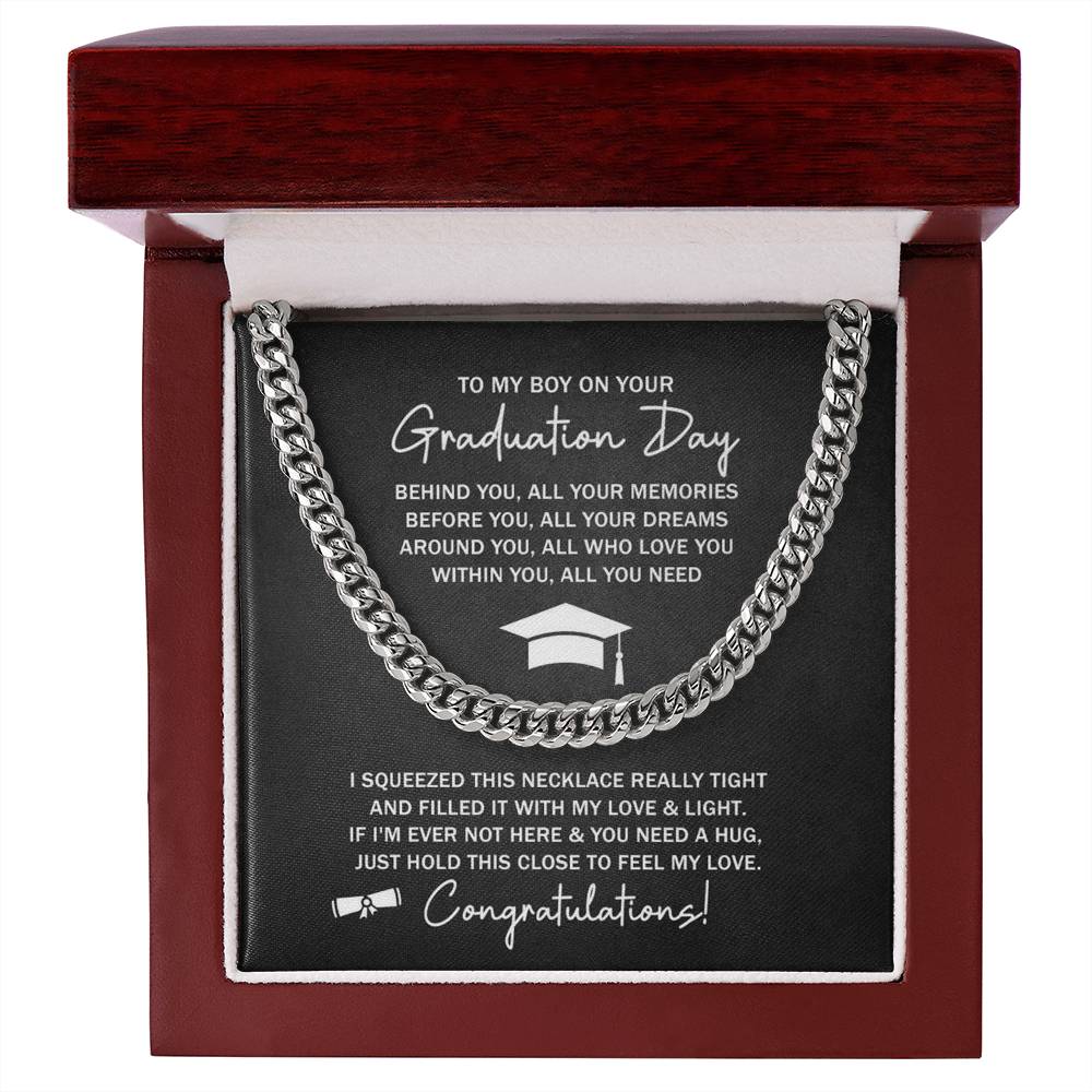 TO MY BOY GRADUATION ALL YOUR MEMORIES CUBAN - 1