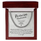 Cuban Link Chain Promise Necklace This Relationship