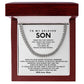 To my beloved son,From the first breath you taught me fierce joy