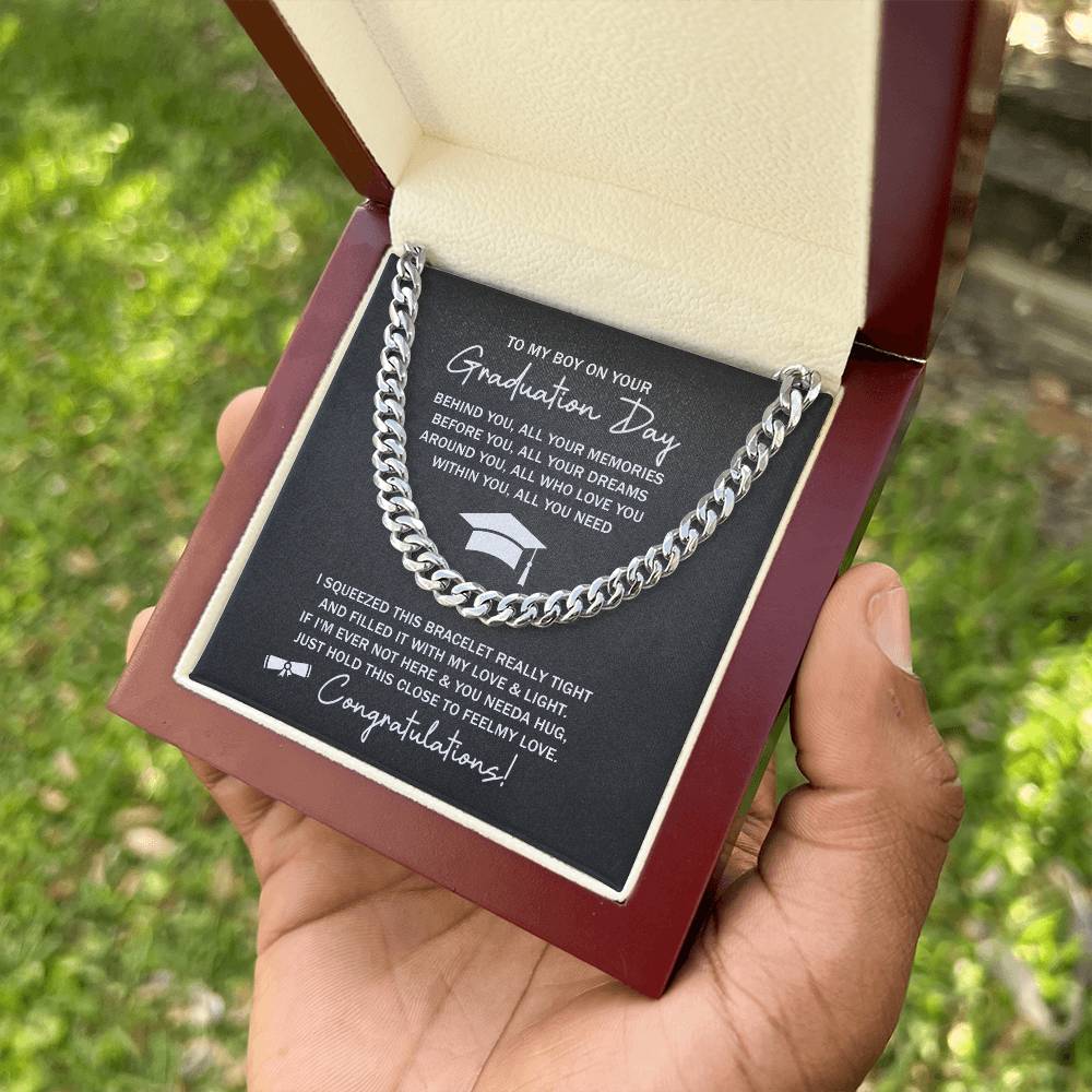 TO MY BOY GRADUATION ALL YOUR MEMORIES CUBAN