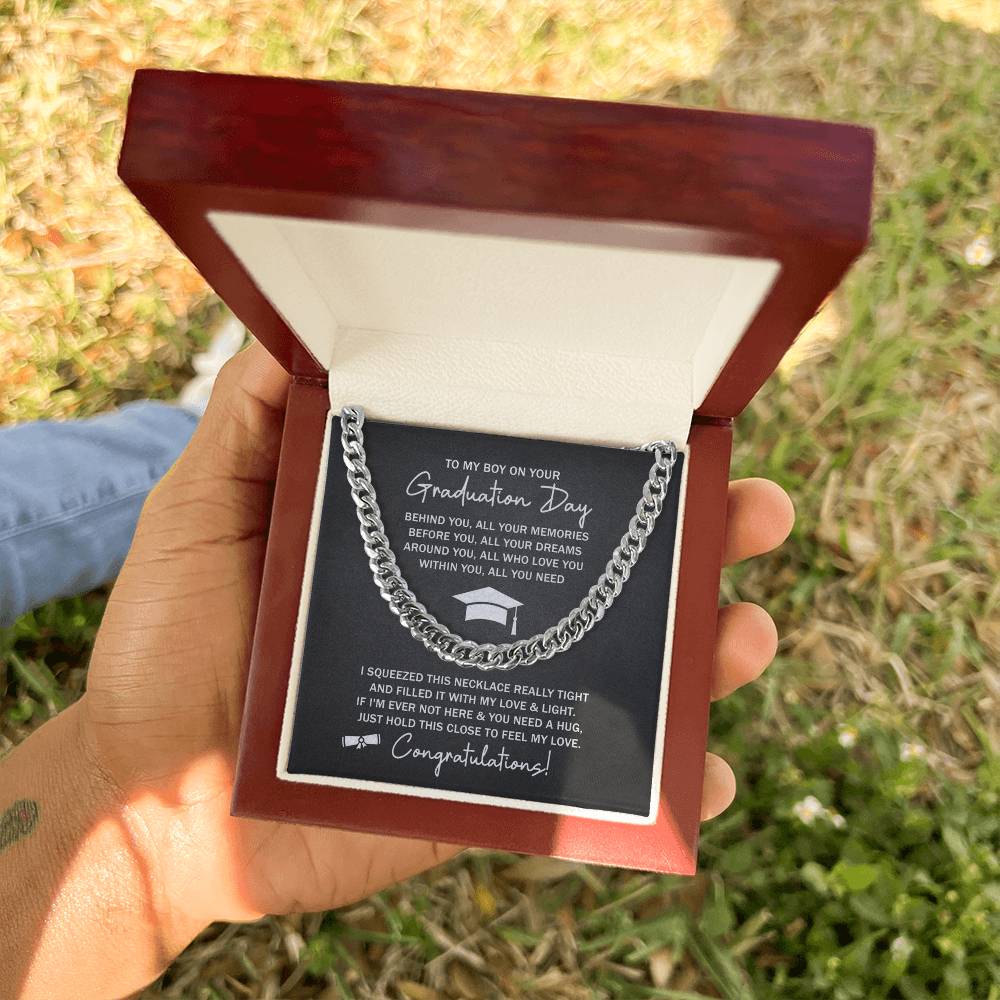 TO MY BOY GRADUATION ALL YOUR MEMORIES CUBAN - 1