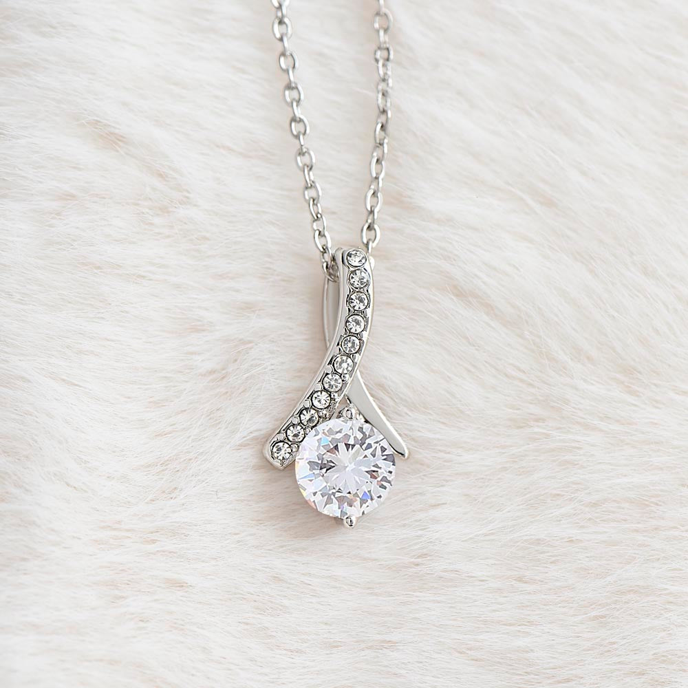 TO MY GRANDDAUGHTER SQUEEZED GOLD ALLURING NECKLACE GIFT SET