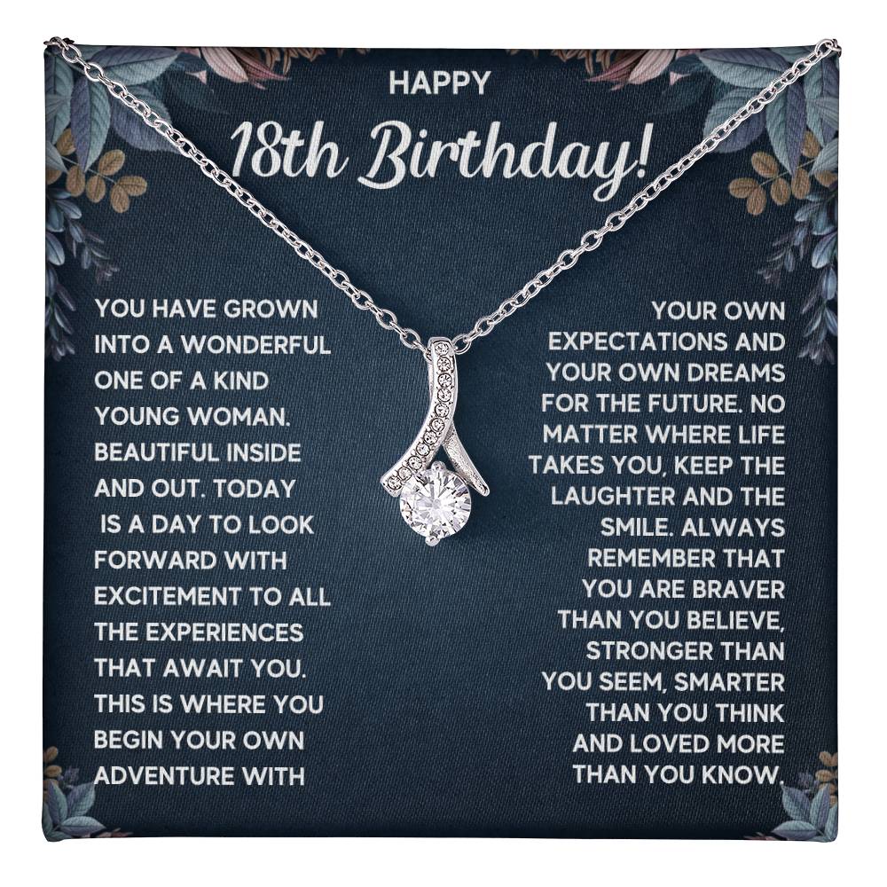 18TH BIRTHDAY DREAMS ALLURING NECKLACE GIFT SET
