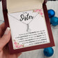 TO MY SISTER LOVE YOU SO ALLURING NECKLACE GIFT SET