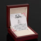 TO MY SISTER LOVE YOU SO ALLURING NECKLACE GIFT SET