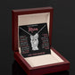 TO MY BEAUTIFUL MOM LITTLE GIRL ALLURING BEAUTY NECKLACE GIFT SET