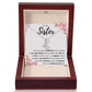 TO MY SISTER LOVE YOU SO ALLURING NECKLACE GIFT SET