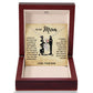 TO MY MOM LITTLE BOY ALLURING NECKLACE GIFT SET