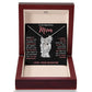TO MY BEAUTIFUL MOM LITTLE GIRL ALLURING BEAUTY NECKLACE GIFT SET