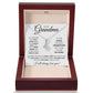 TO MY GRANDMA SQUEEZED ALLURING BEAUTY NECKLACE GIFT SET