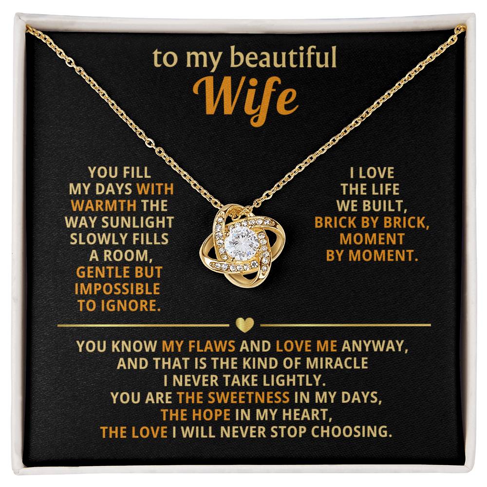 To my beautiful wife, You are the sweetness in my days, the hope in my heart