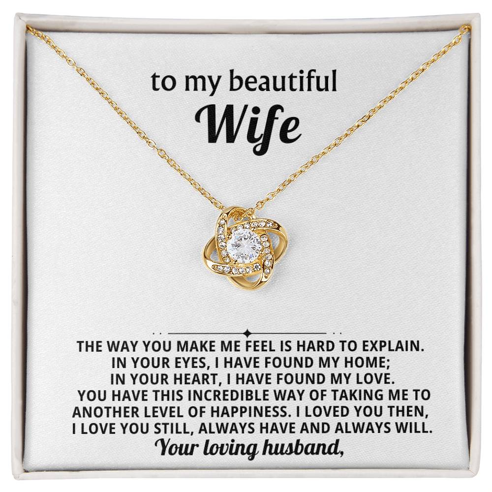 To my beautiful wife, You have this incredible way of taking me to another level of happiness