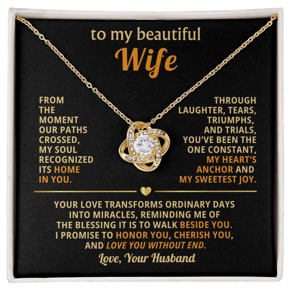 To my beautiful Wife, my soul recognized its home in you