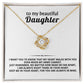 To my beautiful Daughter, Keep me in your heart, for you are always in mine.