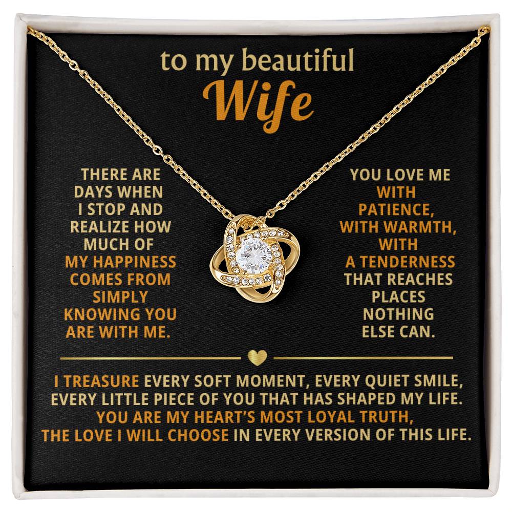 To my beautiful wife, You are my heart’s most loyal truth