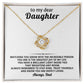 To my dear daughter,You have a brilliant light inside you that brightens any room