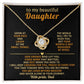 To my beautiful Daughter, Grow at your pace and laugh at the small things