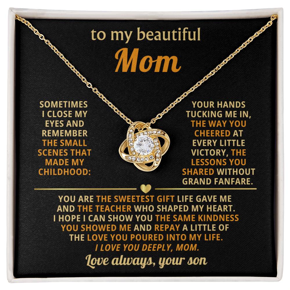 To My Mom,  You are the sweetest gift life gave me