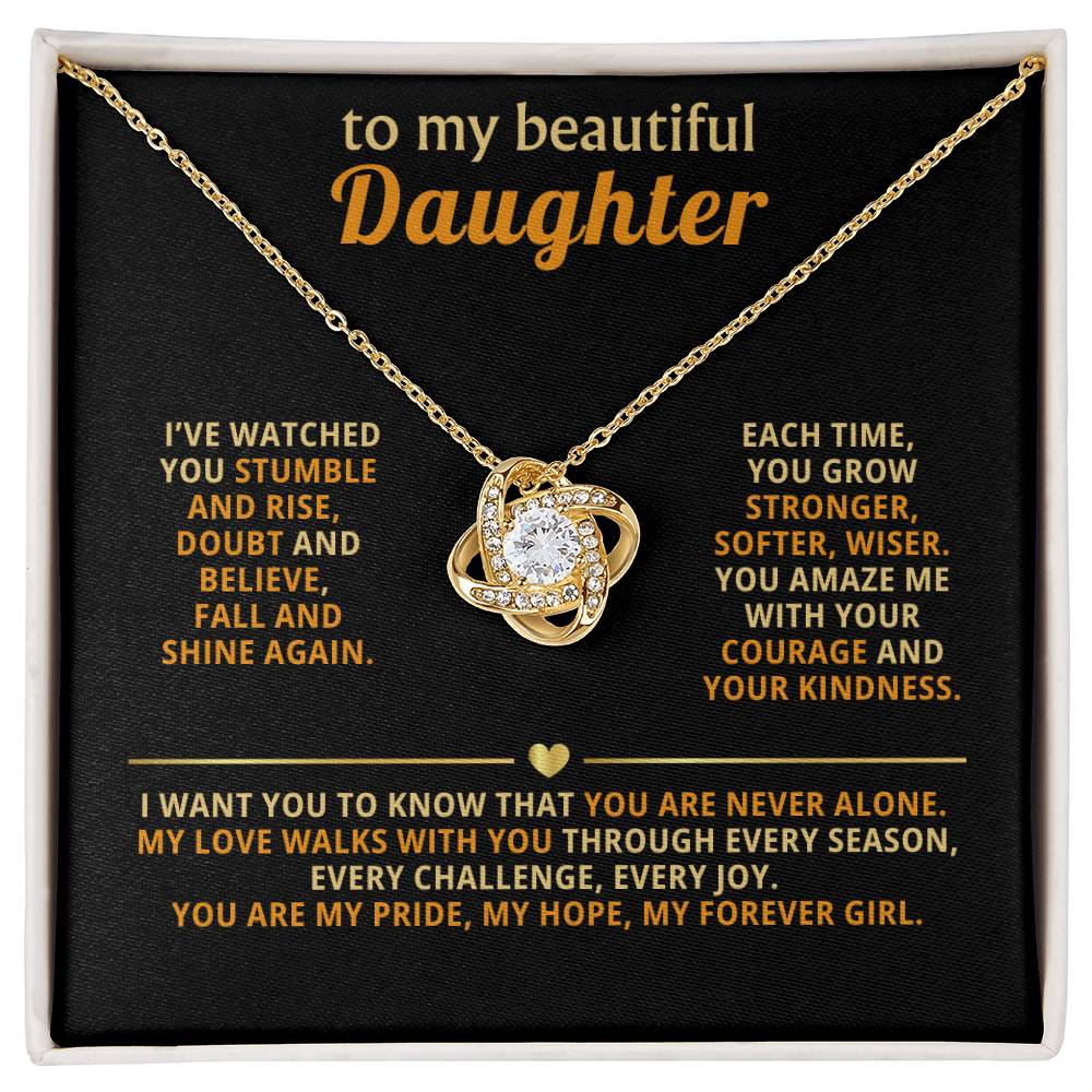 To my beautiful Daughter, You are my pride, my hope, my forever girl.