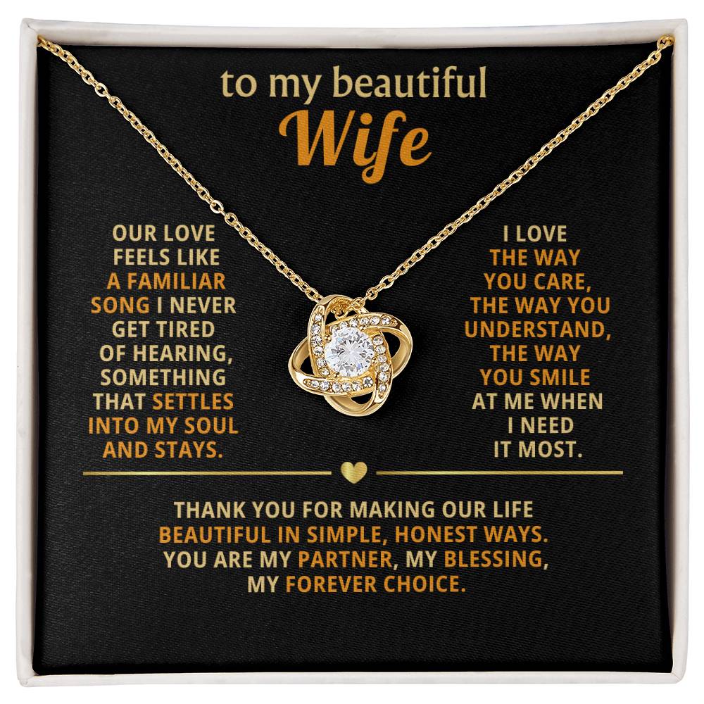 To my beautiful wife, I love the way you care, the way you understand, the way you smile