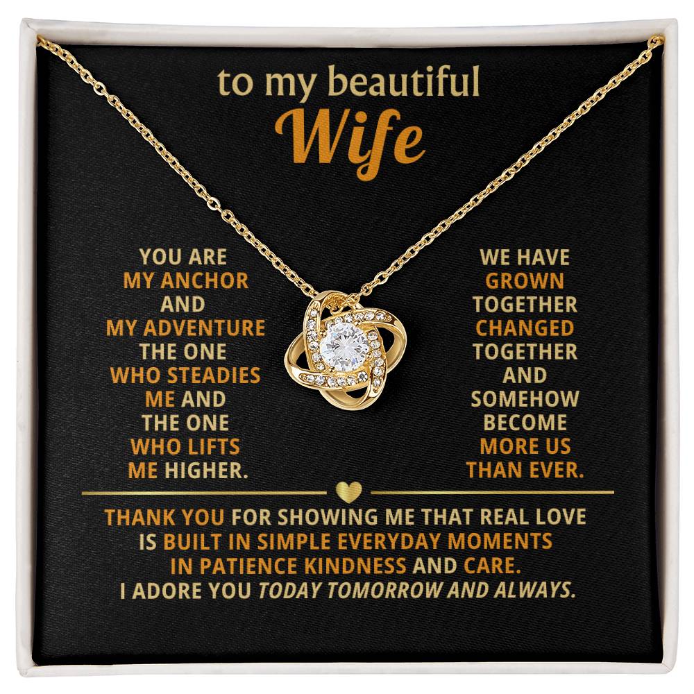 To my beautiful wife, You are my anchor and my adventure