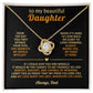 To my beautiful Daughter, You rewrote my world with joy