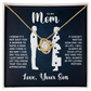TO MY MOM LITTLE BOY BLUE LOVE KNOT